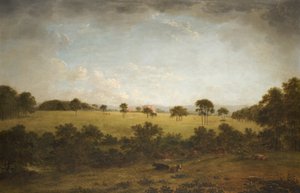 Tabley: Il Parco con una Vista Lontana della Casa da Anthony Devis