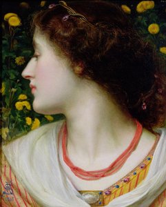 La Belle Isolde, 1862 da Anthony Frederick Augustus Sandys