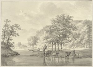 Paesaggio fluviale da Anthony Oberman