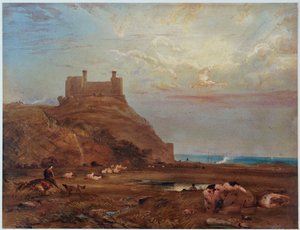 Castello di Harlech, 1820 da Anthony Vandyke Copley Fielding