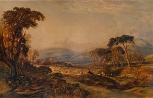 Loch Awe, 1850 da Anthony Vandyke Copley Fielding
