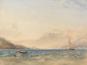 La testa del Loch Fyne, con il castello di Dindarra