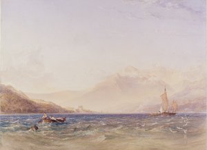 La Testa di Loch Fyne, con il Castello di Dindarra, 1850