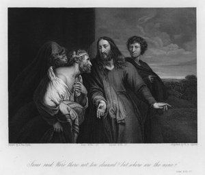 Il lebbroso che glorifica Dio, Luca XVII
