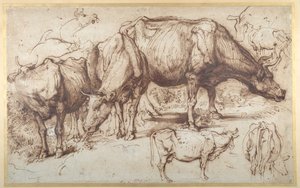 Bestiame al pascolo, c.1618-20 da Anthony van Dyck