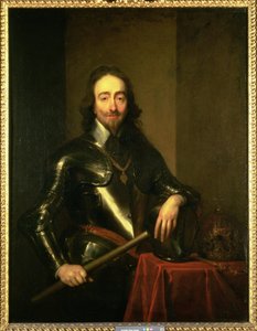 Carlo I (1600-49) da Anthony van Dyck