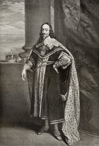 Carlo I, inciso da Sir Robert Stange, da 