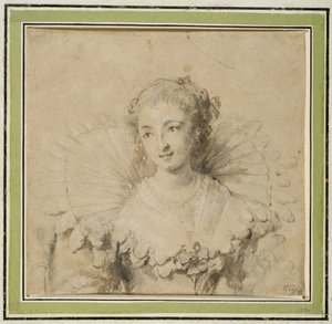Ritratto di dama da Anthony van Dyck