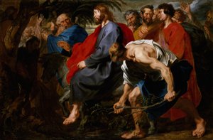 Ingresso di Cristo a Gerusalemme, c.1617 da Anthony van Dyck