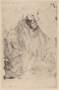 Erasmo da Rotterdam, probabilmente 1626-1641 da Anthony van Dyck