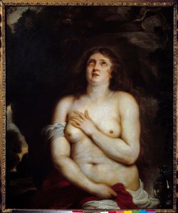 Maddalena. Rappresentazione di Santa Maria Maddalena in estasi da Anthony van Dyck