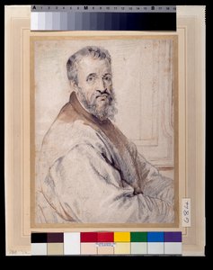 Michelangelo, ritenuto essere dopo Bugiardini o Federico Zuccaro da Anthony van Dyck