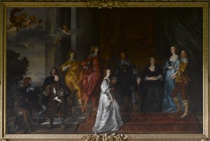 Filippo Herbert (1584-1650), 4° Conte di Pembroke e la sua famiglia