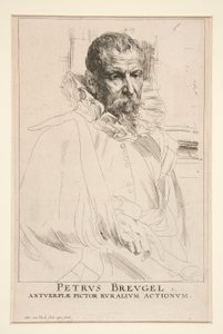 Pieter Brueghel il Giovane da Anthony van Dyck