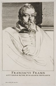 Ritratto di Frans Francken da Anthony van Dyck