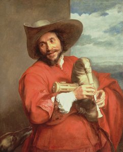 Ritratto di Francois Langlois (1589-1647) c.1637 da Anthony van Dyck
