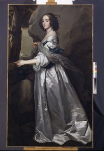 Ritratto di Lady Frances Cranfield, Lady Buckhurst, poi Contessa di Dorset, c.1637-50 da Anthony van Dyck