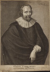 Ritratto di Schelte a Bolswert da Anthony van Dyck