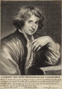 Ritratto di Sir Anthony van Dyck da Anthony van Dyck