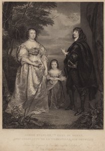 Ritratto del Conte di Derby e della Contessa di Derby da Anthony van Dyck