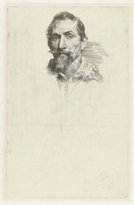 Ritratto di Frans Snijders da Anthony van Dyck