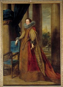 Presunto ritratto della Marchesa Geromina Spinola Doria di Genova da Anthony van Dyck