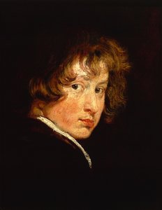 Autoritratto a sedici anni da Anthony van Dyck