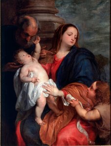 La Sacra Famiglia da Anthony van Dyck