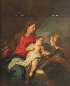 Il matrimonio mistico di Santa Caterina d
