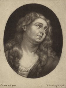 La testa di Santa Maria Maddalena da Anthony van Dyck