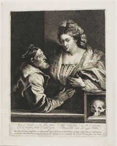 Tiziano e la sua amante da Anthony van Dyck