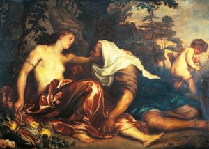 Vertumno e Pomona da Anthony van Dyck