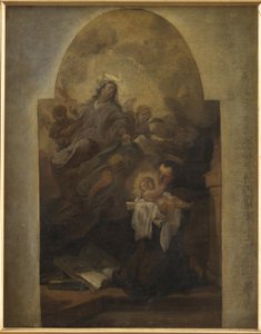 Vergine con Bambino e San Francesco