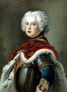 Federico II il Grande, re di Prussia da Antoine (after) Pesne