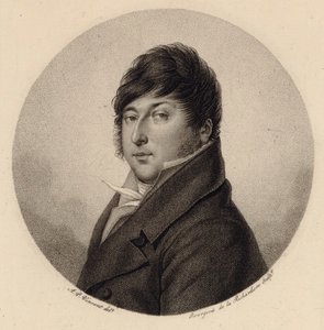 Ritratto del compositore Rodolphe Kreutzer 1766-1831 da Antoine Achille Bourgeois de La Richardiere