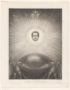 Glorificazione di Napoleone Bonaparte da Antoine Aubert