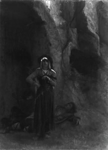Di guardia, 1860-70 da Antoine Auguste Ernest Hebert