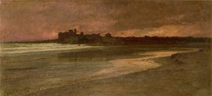 Nettuno, sera sulla spiaggia da Antoine Auguste Ernest Herbert or Hebert
