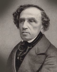 Ritratto del compositore Giacomo Meyerbeer 1791-1864, 1860