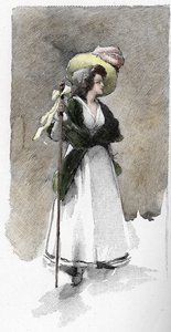 Ritratto della cantante italiana Giuseppina Grassini (1773-1850) da Antoine Calbet