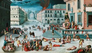Il massacro del triumvirato da Antoine, Caron