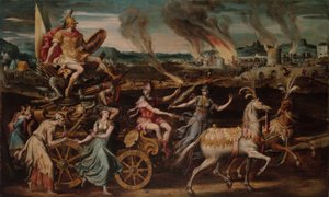 Il trionfo di Marte da Antoine Caron