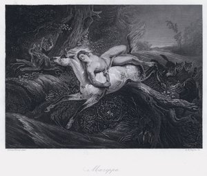 Mazeppa da Antoine Charles Horace Vernet