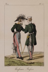 Uniformi russe da Antoine Charles Horace Vernet