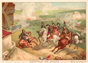Battaglia di Valmy, Francia, 1792 da Antoine Charles Horace Vernet