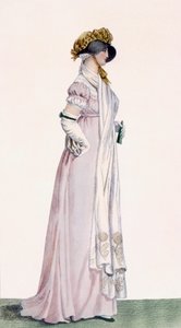 Abito da passeggio per signore, illustrazione da 