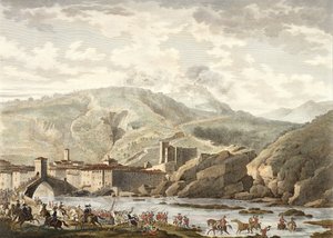 La battaglia di Millesimo, 25 Germinale, Anno 4 (aprile 1796) da Antoine Charles Horace Vernet