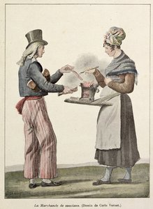 Il Venditore di Salsicce da Antoine Charles Horace Vernet