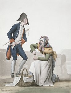Il venditore di brandy da Antoine Charles Horace Vernet