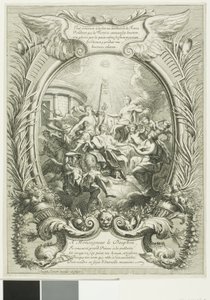 Allegoria della Gloria del Delfino da Antoine Coypel